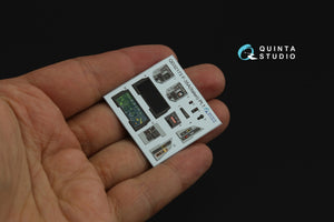Quinta Studio QD32173 F-35A 3D-Printed &amp;amp; colored Interior on decal paper (Italeri) 1/32 – image 3
