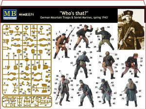 Master Box 3571 Who is that? German mountain troops and Soviet Marines (Spring 1943) 6 figures set 1/35 – Bild 4