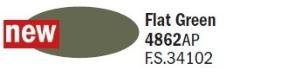 Italeri 4862AP Flat Green 20ml