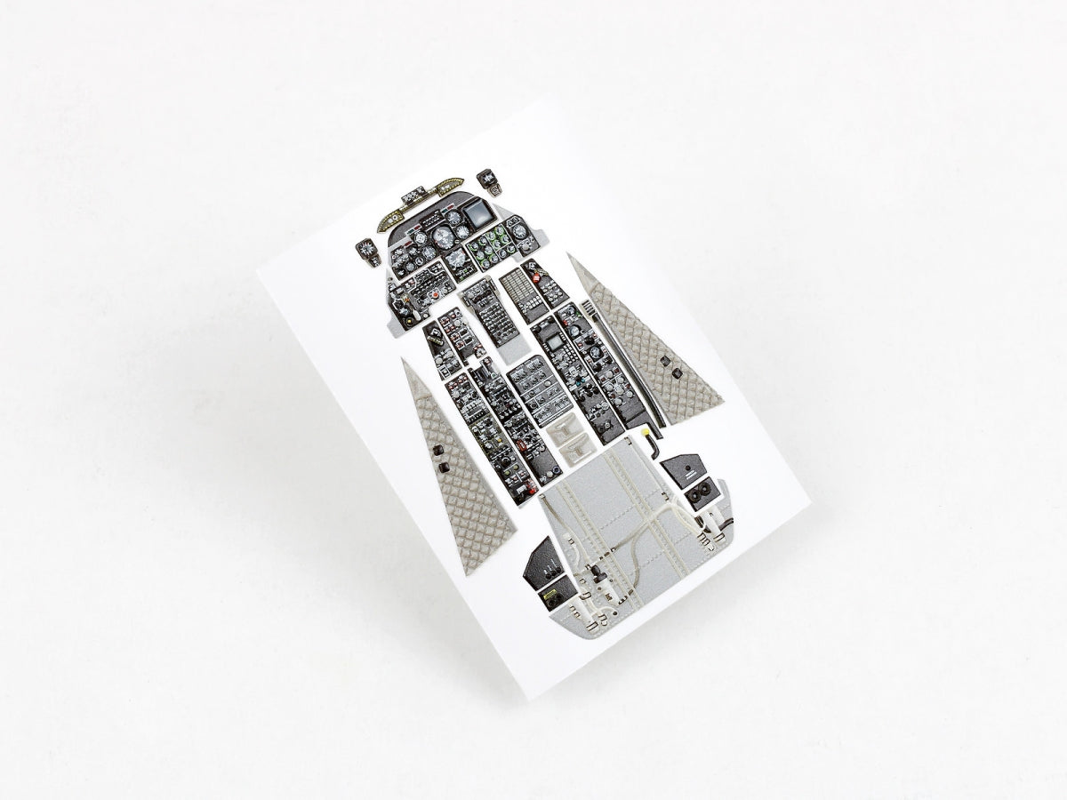 Red Fox Studio QS-32143 A-10A Thunderbolt II Updated full interior for Trumpeter 3D colored resin IP 1/32 – image 4