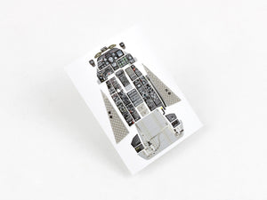 Red Fox Studio QS-32143 A-10A Thunderbolt II Updated full interior for Trumpeter 3D colored resin IP 1/32 – image 4