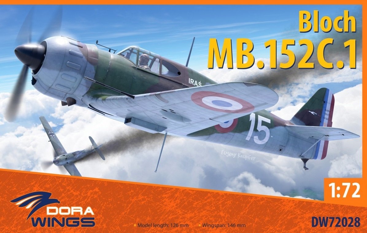 Dora Wings 72028 Bloch MB.152C.1 1/72 – zdjęcie 3