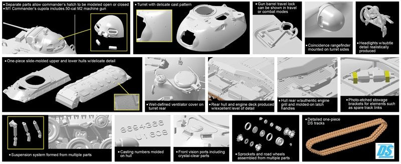 Dragon 3567 IDF Magach 3 1/35 – obrázek 2