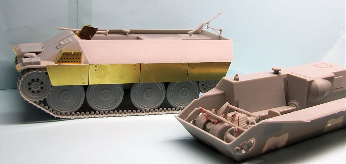 Thunder modèle 35104 allemand Gepanzerter Mannschaftstransportwagen Katzchen 1/35 – image 3