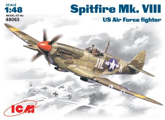 ICM 48065 Spitfire Mk.VIII US Air Force Fighter (1/48)