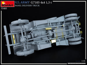 MiniArt 35405 US ARMY G7105 4х4 1.5 t PANEL DELIVERY TRUCK 1/35 – image 12