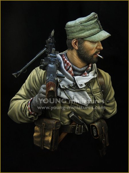 Young Miniatures YM1860 SS GEBIRGSJAGER WWII 1/10 – Bild 7