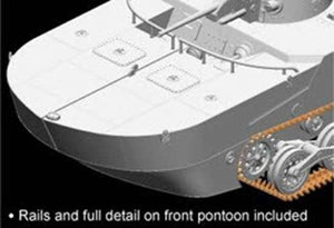 Dragon 7486 IJN Type 2 Amphibious Tank (Ka-Mi) w/Floating Pontoons 1/72 – image 5