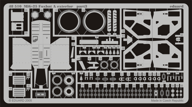 Eduard 48510 MiG-25 Foxbat A exterior 1/48 (REVELL) – image 2