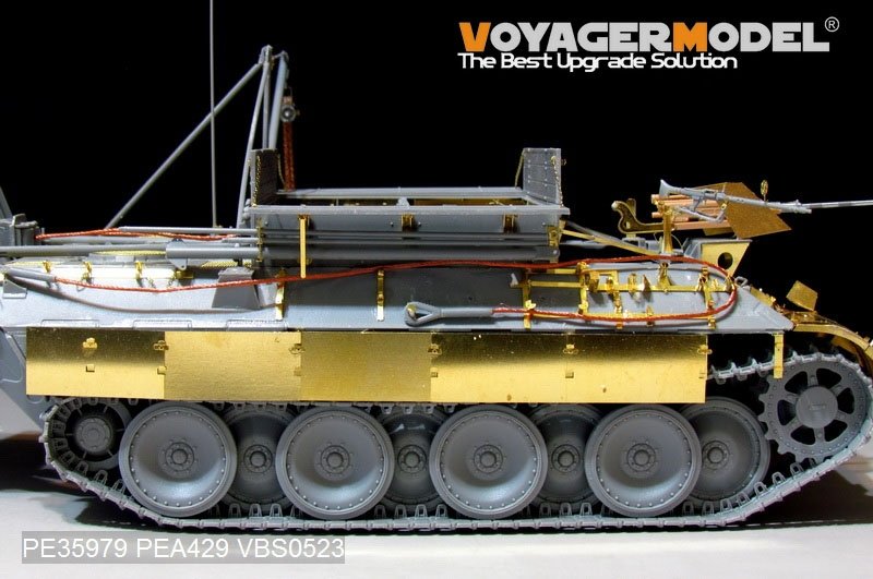 Voyager Model PE35979 WWII German Bergepanther Ausf.A (Early type,Panther A tool holders) Basic For TAKOM 2101 1/35 – Bild 14
