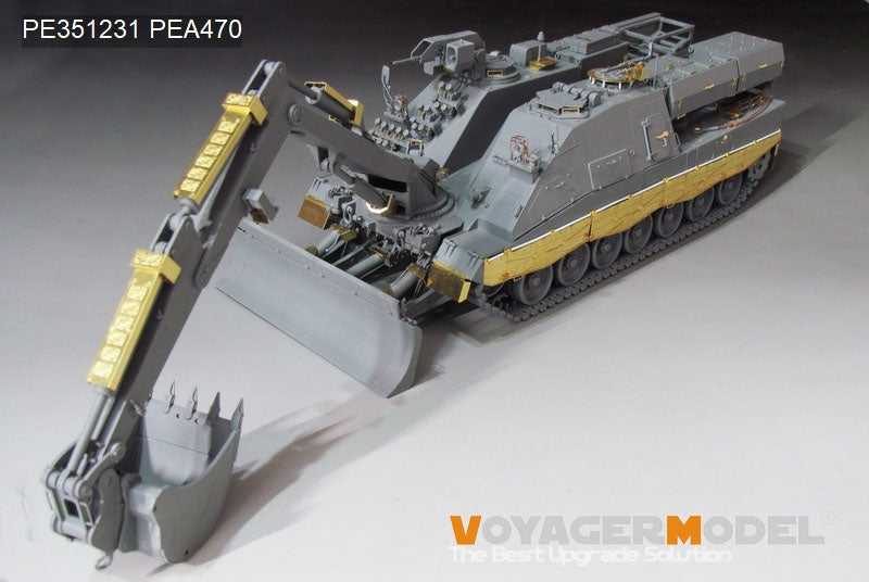 Voyager Model PEA470 Modern German Kodiak AEV-3 Pionierpanzer Schurzen For BORDER BT-011 1/35 – image 2