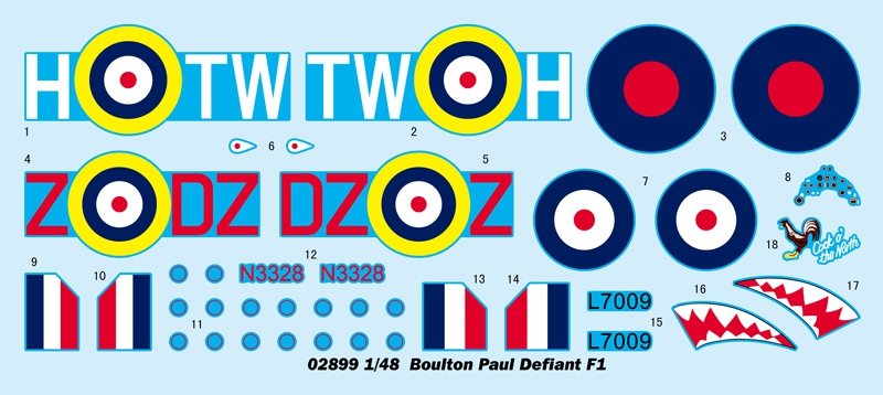 Trumpeter 02899 Boulton Paul Defiant F1 1/48 – image 4