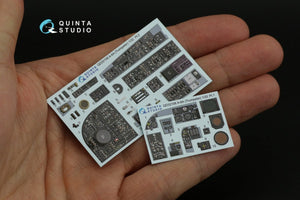 Quinta Studio QDS-32108 A-6A Intruder 3D-Printed &amp;amp; colored Interior on decal paper (Trumpeter) (Small version) 1/32 – image 10