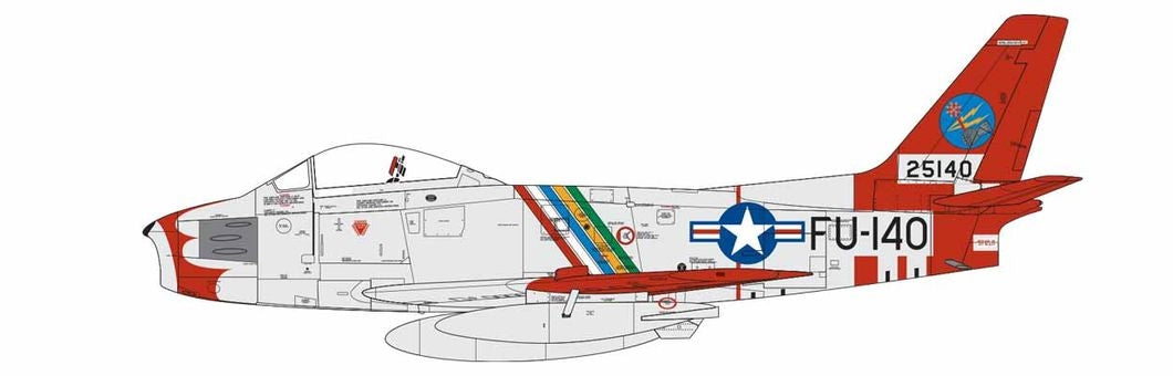 Airfix 08111 North American F-86F Saber 1/48 – Bild 8