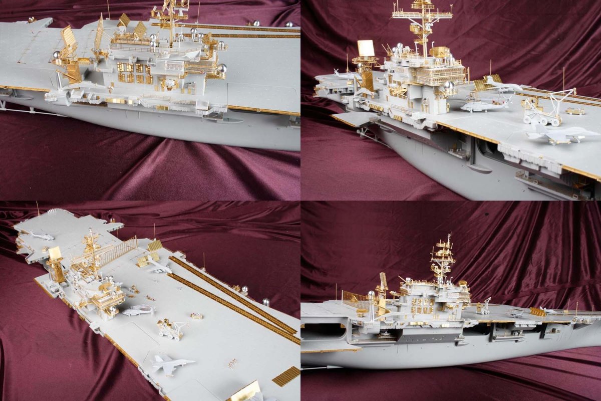 MK1 Design MS-35041 CV-63 Kitty Hawk Detail-UP 1/350 – obrázek 14