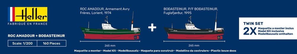 Heller 55608 Starter Kit - Roc Amadour + Bodasteinur Twinset 1/200 – obrázek 6