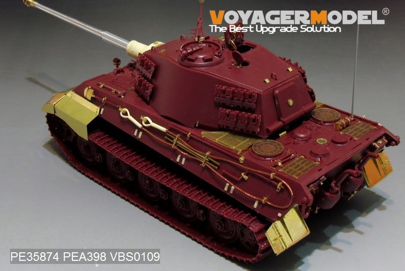Voyager Model PE35874 WWII German King Tiger (Hensehel Turret) for MENG 1/35 – image 7