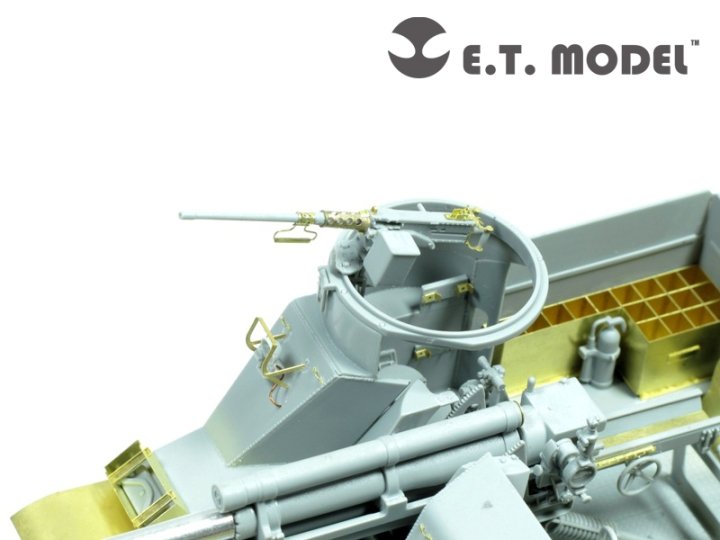 ET Model E35-052 WWII US M7 Priest Mid Production (For DRAGON 6637) (1/35) – obrázek 5
