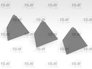 ICM 35746 Dragon’s teeth’. Аnti-tank Obstacles 1/35 – zdjęcie 3