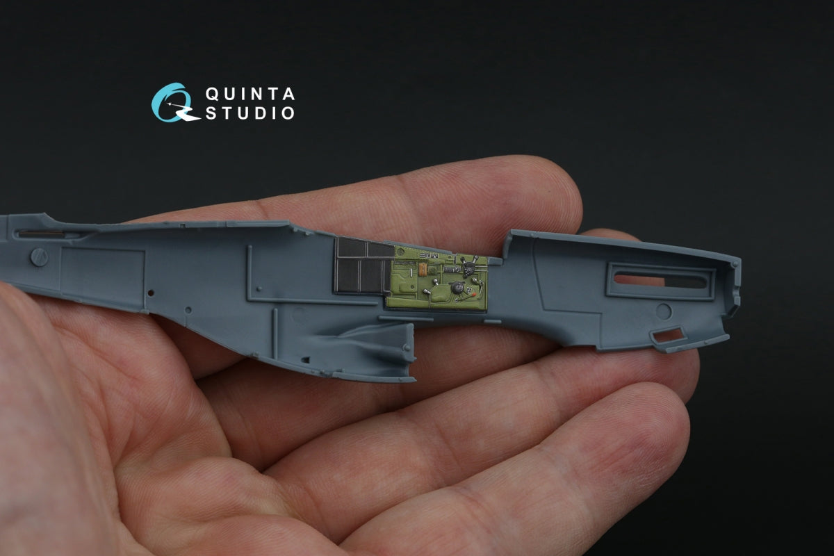 Quinta Studio QD72181 P-51D Mustang Early 3D-Printed &amp;amp; colored Interior on decal paper (Eduard) 1/72 – obrázek 10