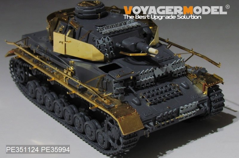 Voyager Model PE351124B WWII German Pz.Kpfw.IV Ausf.F1（LateProduction）Basic（B ver included Ammo) 1/35 – obrázek 3