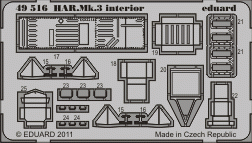 Eduard 49516 HAR. Mk.3 interior SA 1/48 HASEGAWA