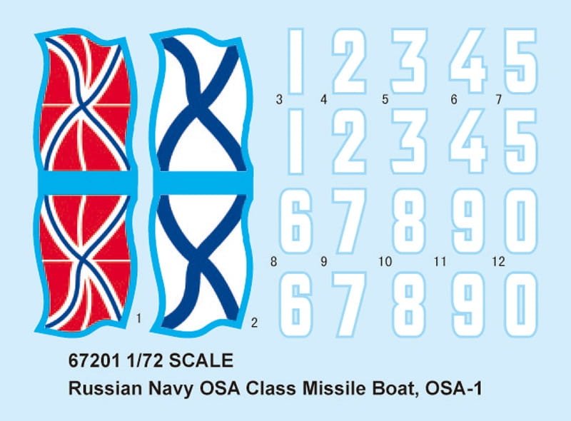 I Love Kit 67201 Russian OSA Class Missile Boat OSA1 1/72 – zdjęcie 5