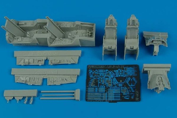 Aires 4454 F-16D block 30 fighting Falcon cockpit set 1/48 Hasegawa