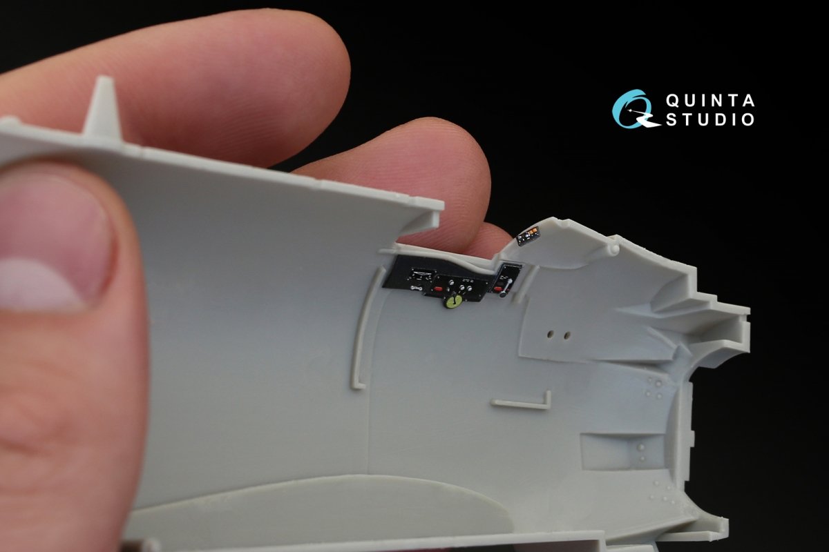 Quinta Studio QD48099 A-1H 3D-Printed &amp;amp; colored Interior on decal paper (for Tamiya kit) 1/48 – immagine 10