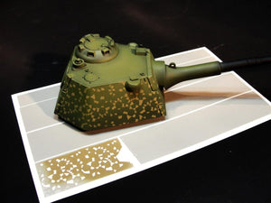 Ensemble de pochoirs à disque Uschi 2006 pour Panther Sennelager 1/35 – image 4