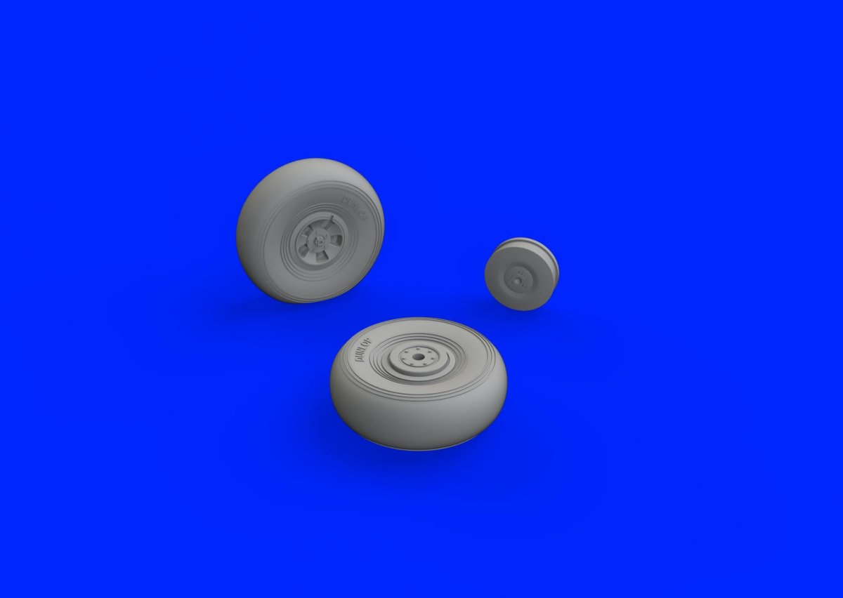 Eduard 648420 Tempest Mk. V wheels early 1/48 EDUARD – obrázek 3