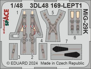 Eduard 3DL48169 MiG-29K SPACE HOBBY BOSS 1/48 – obrázek 4