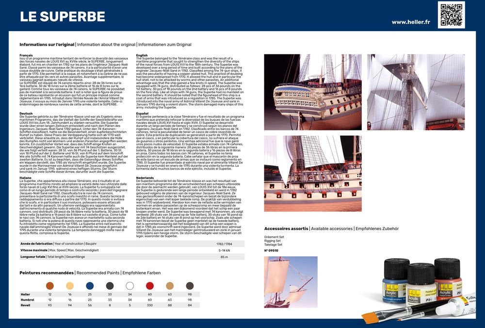 Heller 58895 Le Superbe - Starter Kit 1/150 – obrázek 5