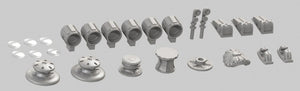 Pontos 23008F1 IJN MIKASA 1905 Detail Up Set 1/200 – Bild 5