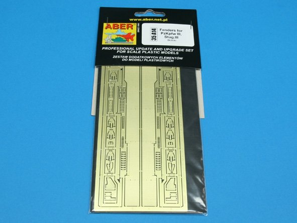 Aber 35A014 Fenders for PzKpfw III (1/35) – image 3