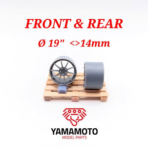 Yamamoto YMPRIM12 Ferrada FR4 19&amp;quot; 1/24 – immagine 2