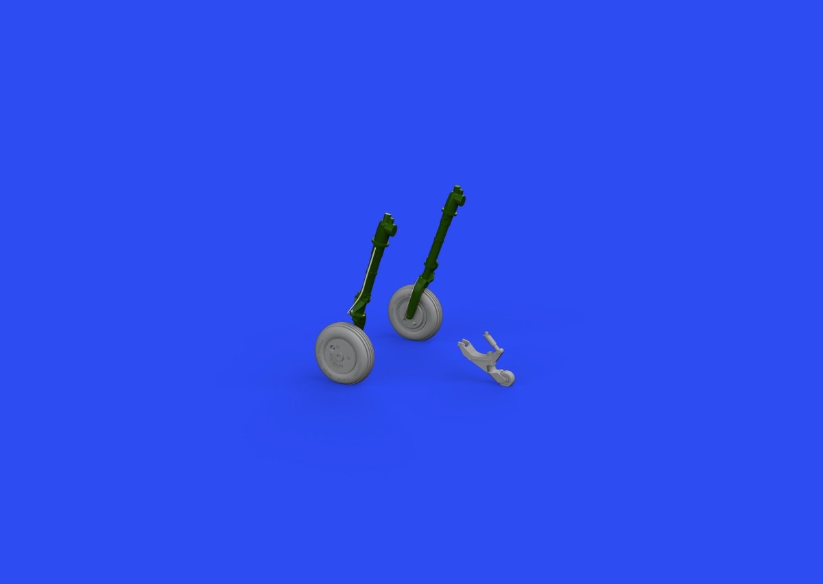 Eduard 648693 A6M2 wheels EDUARD 1/48 – image 2