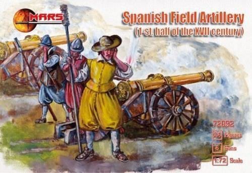 Mars 72092 Spanish Field Artillery middle 17cent 1/72