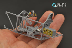 Quinta Studio QD32113 PZL P.11c 3D-Printed &amp;amp; colored Interior on decal paper (IBG model) 1/32 – image 7