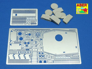 Aber 35166 Soviet heavy tank KV-II part 1 basic set (TAM) (1/35)