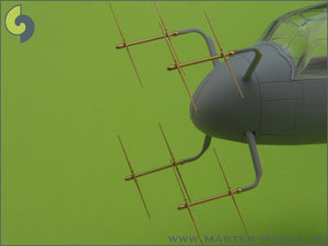 Master AM-48-027 German radar FuG 220 Lichtenstein SN-2 (used on nightfighters Bf 110, Ju 88) 1/48 – immagine 5