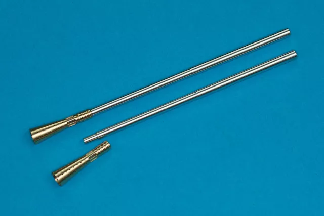 RB Model 35B105 5.5cm Flak barrels Used in prototype of E-50 &amp;quot;Flakpanzer&amp;quot; Set include 2 complete barrels 1/35 – imagen 3