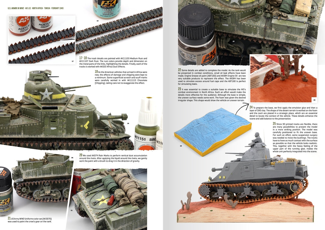 AK Interactive AK130019 US ARMOR IN WW2 (EN) – Bild 3