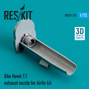 RESKIT RSU72-0221 BAE HAWK T.1 EXHAUST NOZZLE FOR AIRFIX KIT (3D PRINTED) 1/72 – image 2