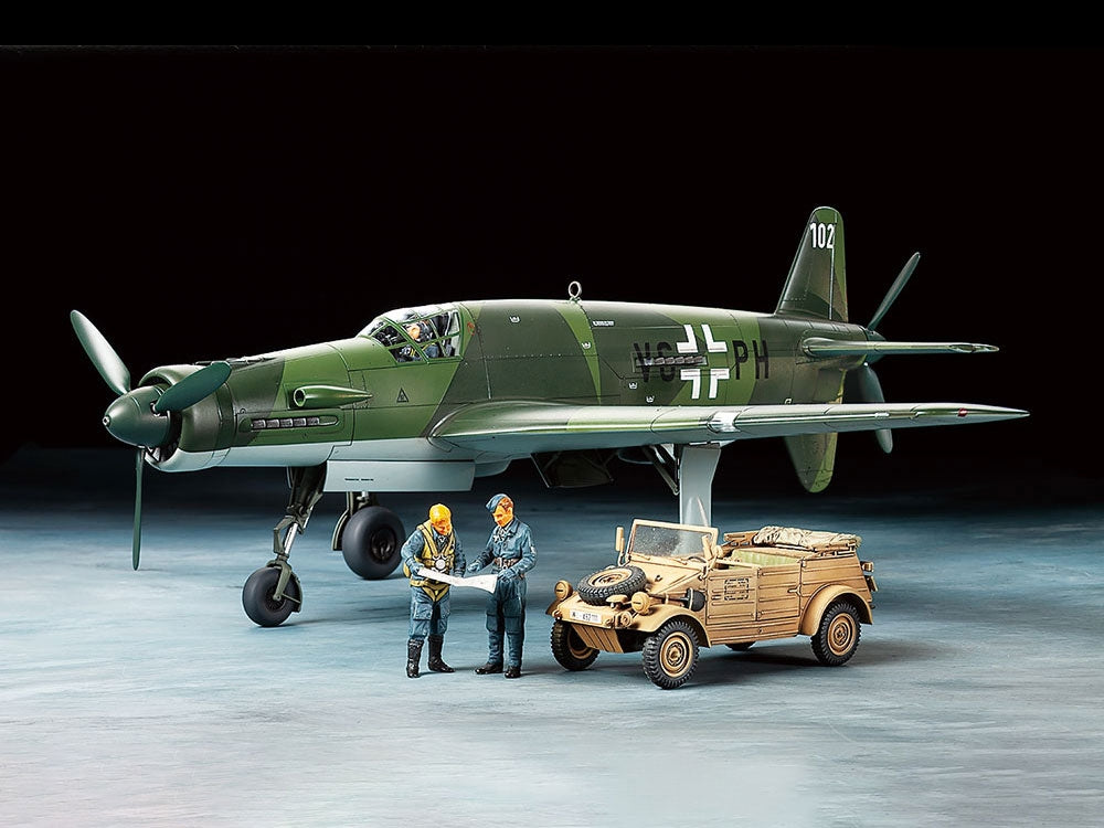 Tamiya 25206 Dornier Do335A Pfeil &amp; Kubelwagen Type 82 Coffret 1/48 