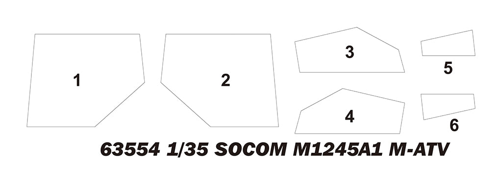 I Love Kit 63554 SOCOM M1245A1 M-ATV 1/35 – obrázek 3