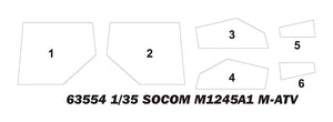 I Love Kit 63554 SOCOM M1245A1 M-ATV 1/35 – obrázek 3