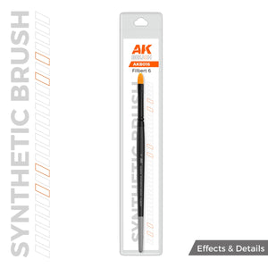 AK Interactive AKB016 AK SYNTHETIC BRUSH – FILBERT 6 – Bild 2