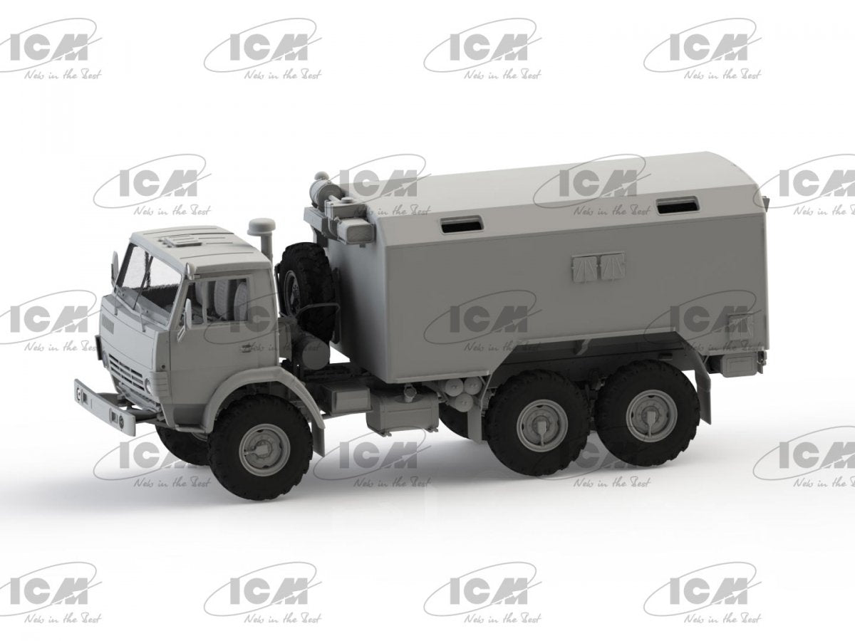 ICM 35002 Soviet Six-Wheel Army Truck with Shelter 1/35 – image 2