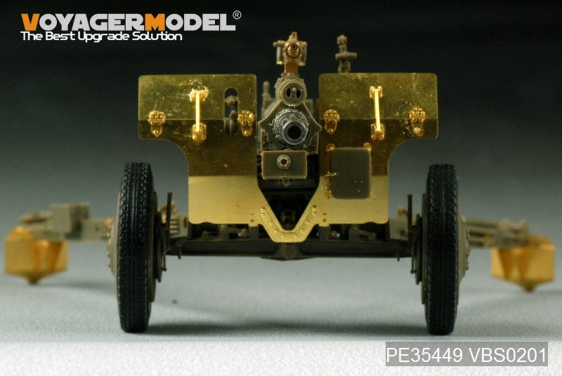 Voyager Model PE35449 WWII US 3inch M5 ATG/w M1 or 105mm Howitzer M2A1Carriage 2in1 For AFV CLUB 35S64 and 35160 1/35 – Bild 3